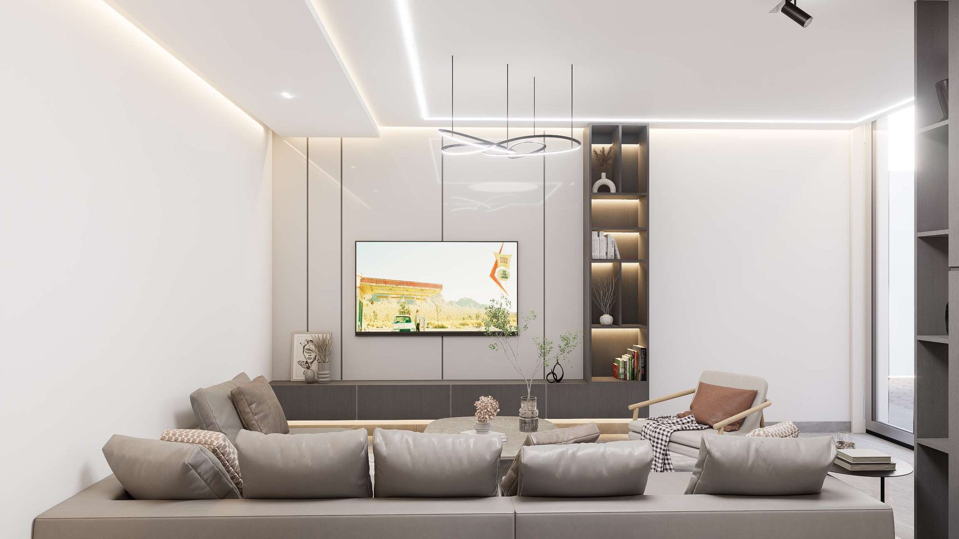 Villa Interior — living 1